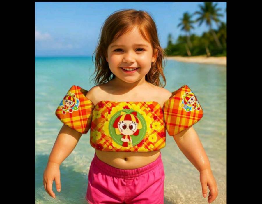 Colete Boia Infantil Tripla – Segurança e Diversão