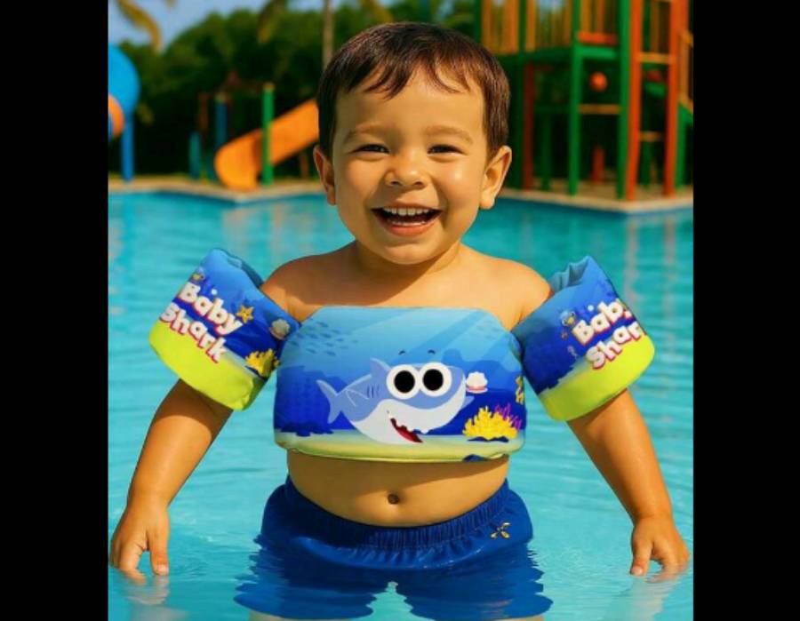 Colete Boia Infantil Tripla – Segurança e Diversão