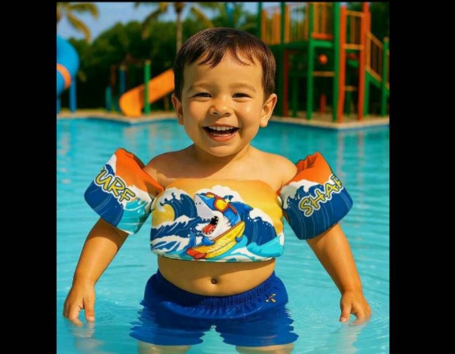 Colete Boia Infantil Tripla – Segurança e Diversão