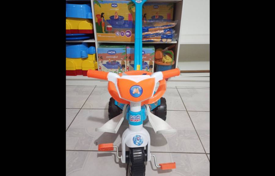 Triciclo Infantil Completo – Novo na Caixa
