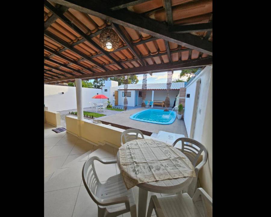 Casa com Piscina – Temporada em Prado/BA