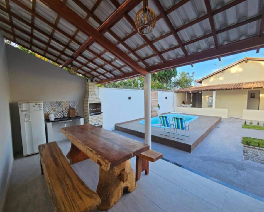 Casa com Piscina – Temporada em Prado/BA